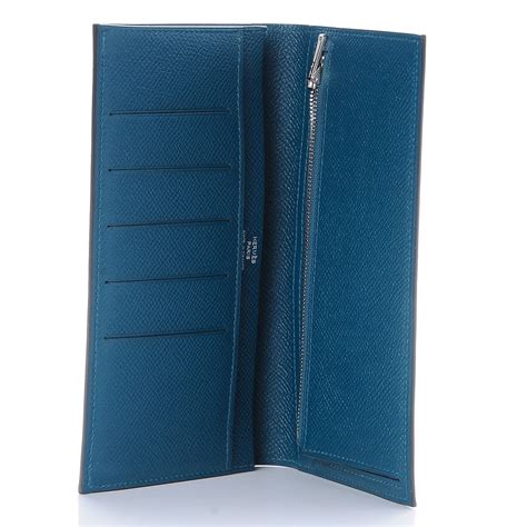 hermes citizen twill long wallet